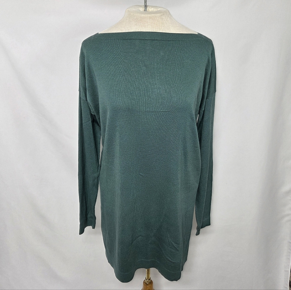 Peruvian Connection Deep Water Dorsay Tunic Size-Large NWT